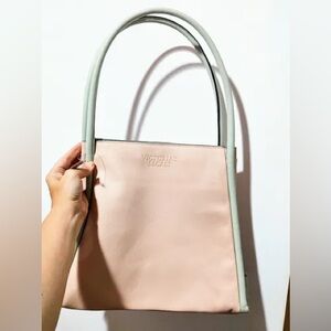 Victoria's Secret Pink and Gray Shoulder Bag